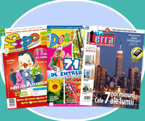 Nu pierde numerele de vacanta ale revistelor Terra Magazin, Doxi si Pipo!