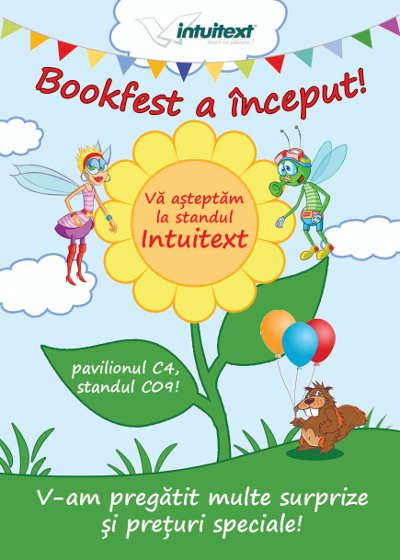 INTUITEXT te asteapta la Bookfest!