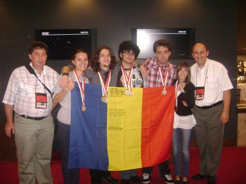 Romania, locul I (medalie de aur)  in lume la Olimpiada Internationala de Astronomie si Astrofizica, Polonia,  25 august-3 septembrie 2011