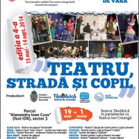 Teatrul Ion Creanga participa la Festivalul „Teatru, Strada si Copil”