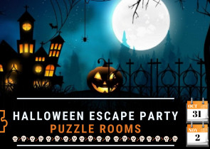 Halloween Escape Party la Puzzle Rooms