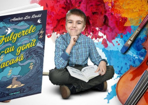 Autoarea britanica de bestselleruri pentru copii, Amber Lee Dodd, lanseaza in Romania volumul „Fulgerele m-au gonit acasa”