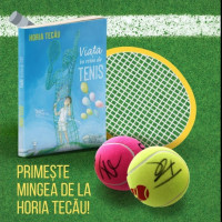 “Primeste mingea de la Horia Tecau!”, campanie in librarii pentru  micii cititori