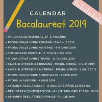 Bacalaureat 2019