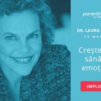 Dr. Laura Markham, pe 13 mai, la Bucuresti. Faimosul specialist american in parenting va sustine o serie de conferinte