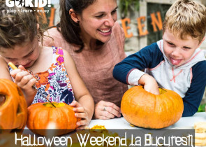 Halloween Weekend la Bucuresti. Unde Iesim cu Copiii in 26-28 Octombrie