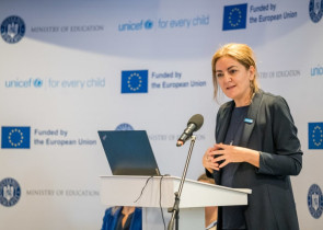 Comisia Europeana, Ministerul Educatiei si UNICEF isi unesc fortele pentru a promova un mediu scolar sanatos si sigur in scolile din Romania