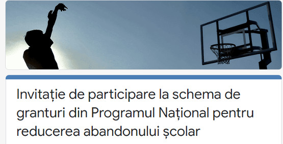 Programul National Pentru Reducerea Abandonului Scolar SuntParinte Ro