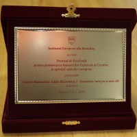 Premii de Excelenta IER pentru promovarea spiritului si valorilor europene acordate proiectelor INTUITEXT