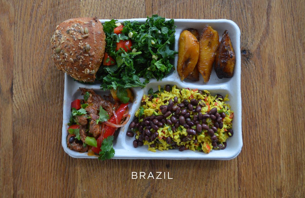 Meniu pranz Brazilia