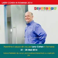 Conferinta Larry Cohen : Frici, framantare, joc si relaxare!