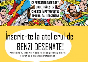 Afis Atelier Benzi desenate