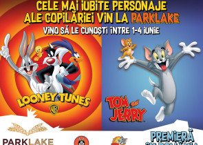 Tom si Jerry, Tweety, Sylvester, Bugs Bunny si prietenii sai vin pentru prima data in Romania, la ParkLake
