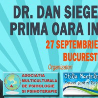 Dr. Daniel SIEGEL, pentru prima data in Romania