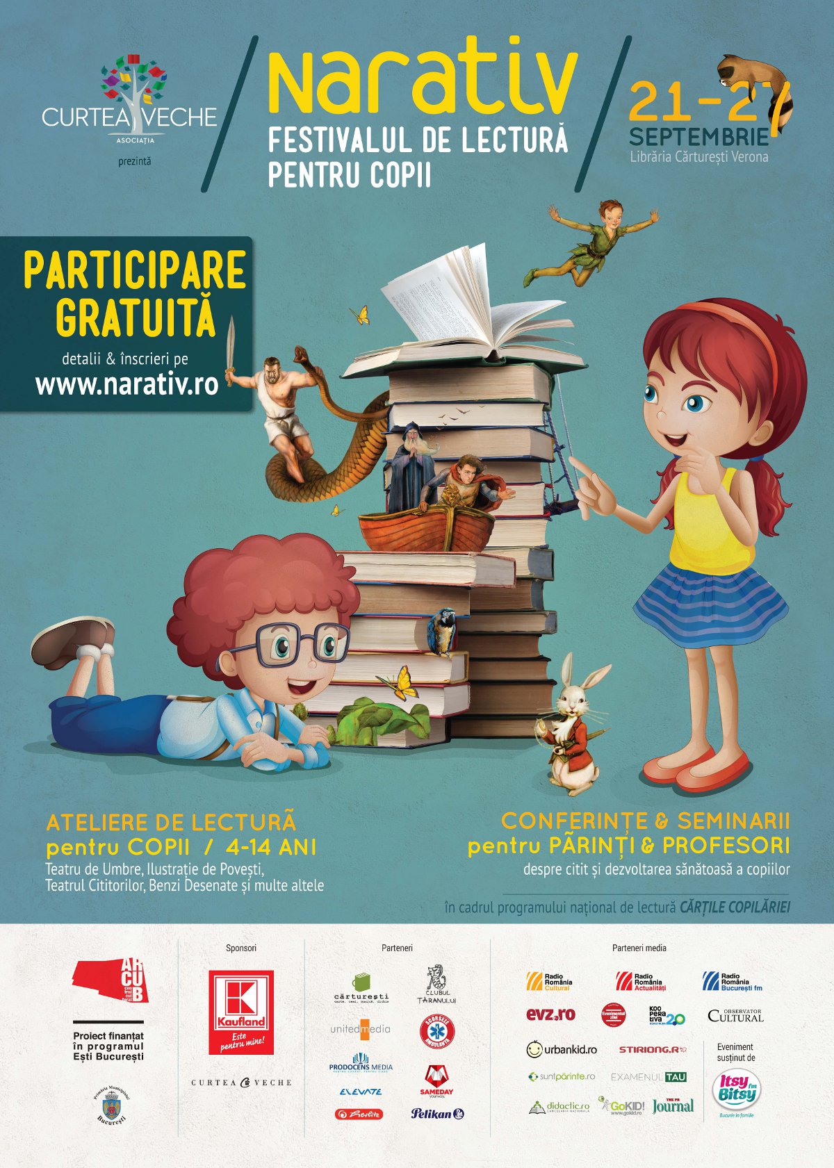 Festival de lectura pentru copii NARATIV