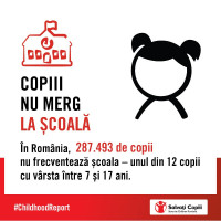 Raport Save the Children: Romania se confrunta in continuare cu o situatie ingrijoratoare la capitolul „mame minore”, casatorii timpurii si lipsa accesului la educatie 