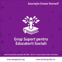 Asociatia Create Yourself a lansat proiectul Descopera - Dezvoltare si suport pentru copiii si educatorii din apartamentele de tip familial