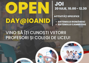 Open Day la Liceul IOANID