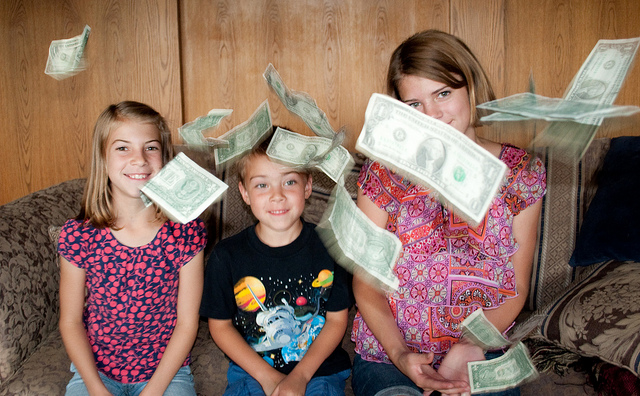 banii si generozitatea la copii