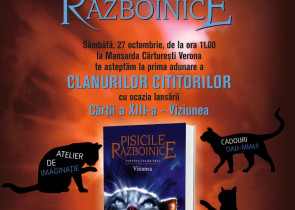 Editura Galaxia Copiilor lanseaza Cartea a XIII-a din Seria Pisicile Razboinice