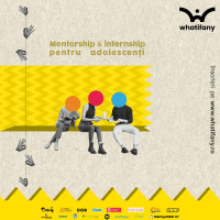 Whatifany - programul inovator de mentorat si internship dedicat liceenilor, da startul inscrierilor pentru prima editie