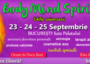 Body Mind Spirit Expo XX - Editie Aniversara 23-25 Septembrie 2016